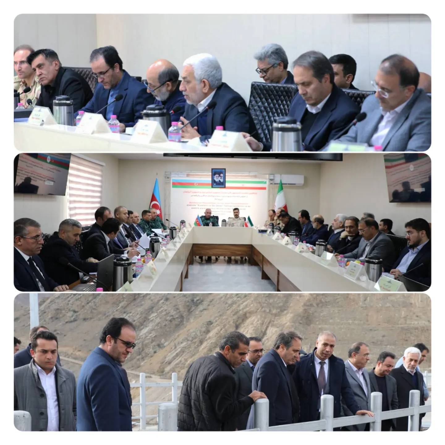 تشکیل یازدهمین نشست کمیسیون فنی مشترک جمهوری اسلامی ایران و جمهوری آذربایجان/ بهره برداری مشترک سد قیزقلعه سی تا دو ماه آینده آغاز می شو