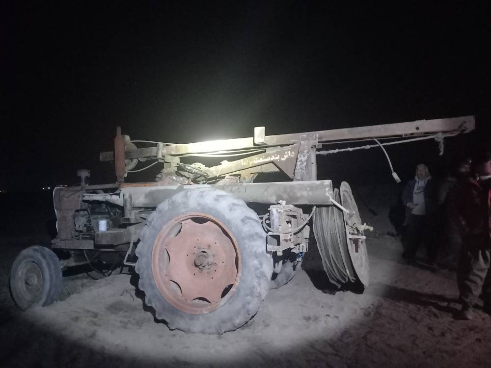 انسداد فوری چاه غیرمجاز در ملکان با دستور قضایی